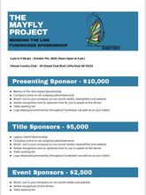 Load image into Gallery viewer, Mending the Line Fundraiser Sponsorship