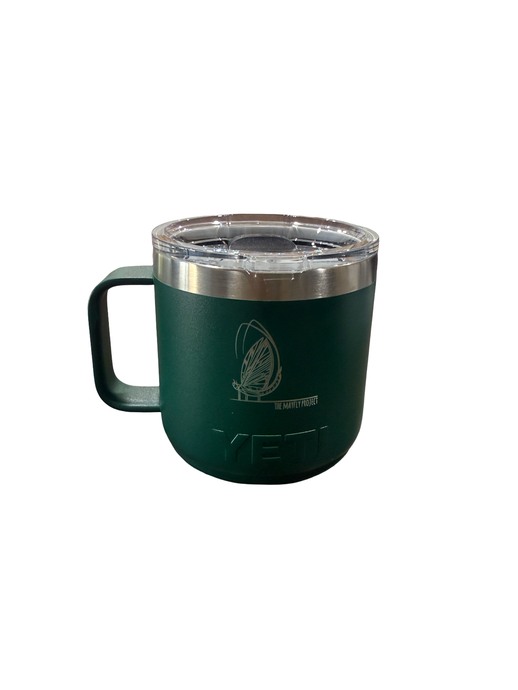 Yeti 14oz Stackable Mug- Black Forest Green