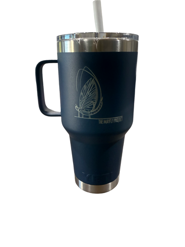 Yeti 35oz Straw Mug- Navy