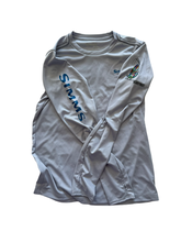Load image into Gallery viewer, Kids Simms Solar Tech Crewneck- Sterling/Trout