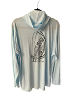 Load image into Gallery viewer, TMP Blue Sunshirt Hoodie
