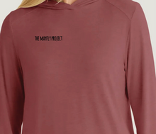 Load image into Gallery viewer, Women's Free Fly Plum Bamboo Shade Hoodie