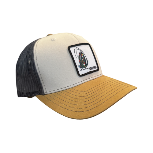 TMP Structured Logo - Beige, Charcoal, Gold