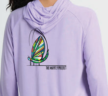 Load image into Gallery viewer, Women&#39;s Free Fly Lavender Bamboo Shade Hoodie